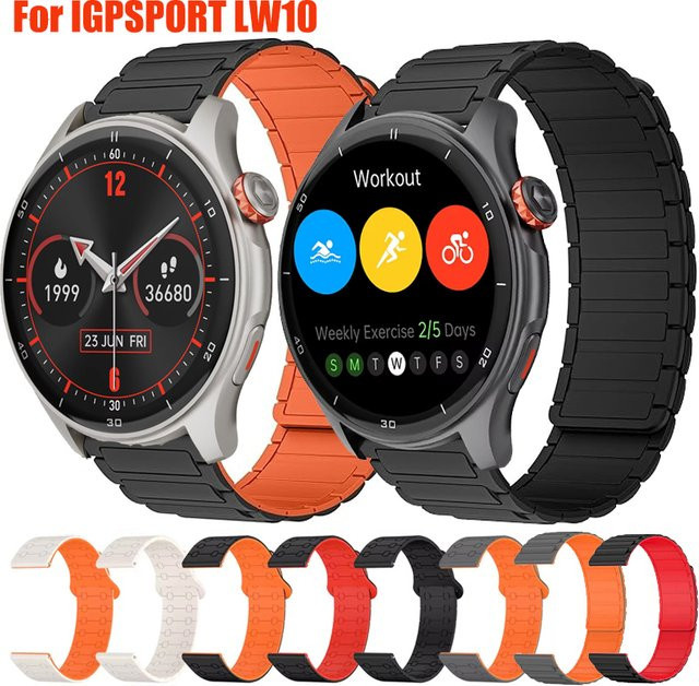 IGPSPORT Uhrenarmband Silikon, Smartwatch Zubehör - Bild 1