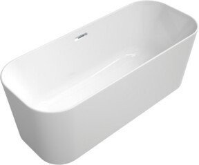 Villeroy & Boch Freistehwanne Finion in Weiß, Oval, Acryl, B/T: 170 x 70 cm - Bild 1