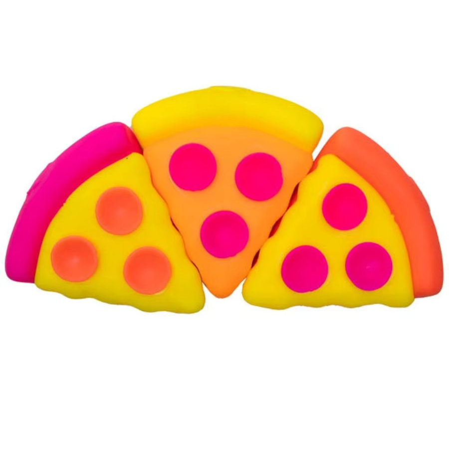 Schylling Needoh Pizza Fidget Cube, weicher Gummi, multicolor - Bild 4