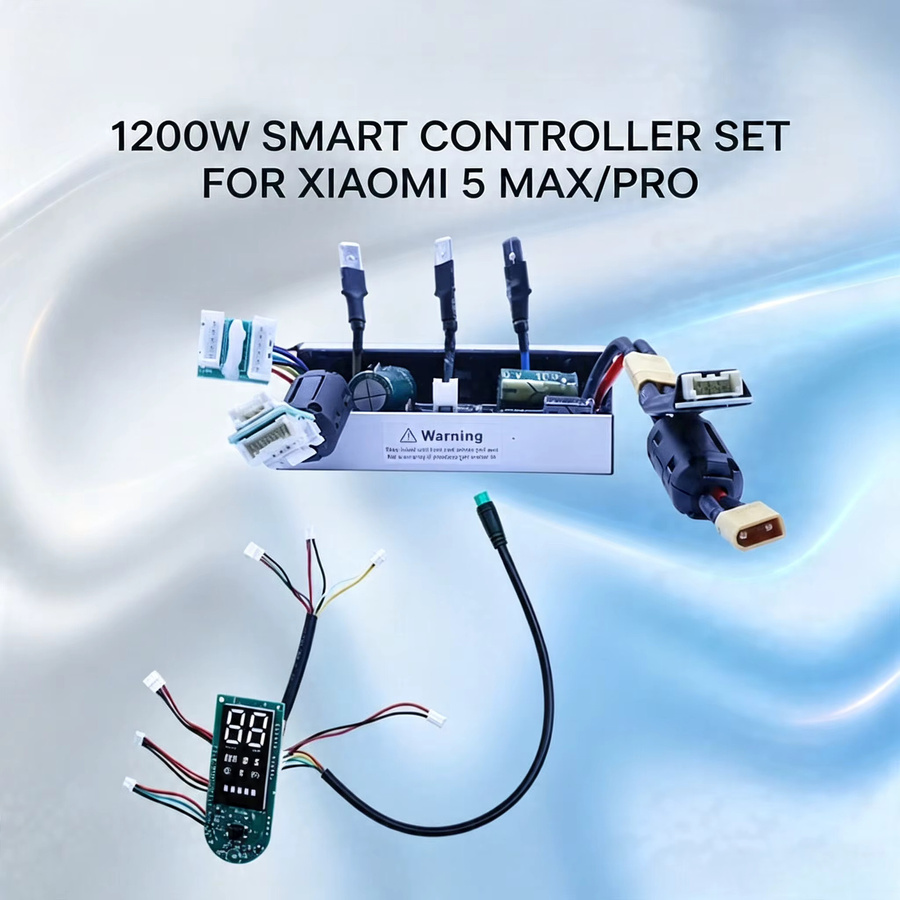 Xiaomi E-Scooter Controller 1200W 24-63V Tuning- und Blinker-Set zur Geschwindigkeitsbegrenzung für 5 E-Scooter - Bild 2