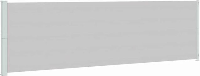vidaXL Seitenmarkise ausziehbar Grau B: 600 cm, H: 180 cm - Bild 1