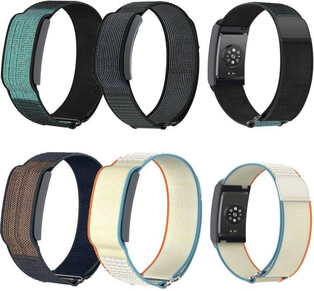 Uhrenarmband Nylon, Schwarz, 22 mm, Unisex - Bild 1