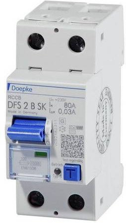 Doepke RCD FI-Schutzschalter in Weiß - Bild 1