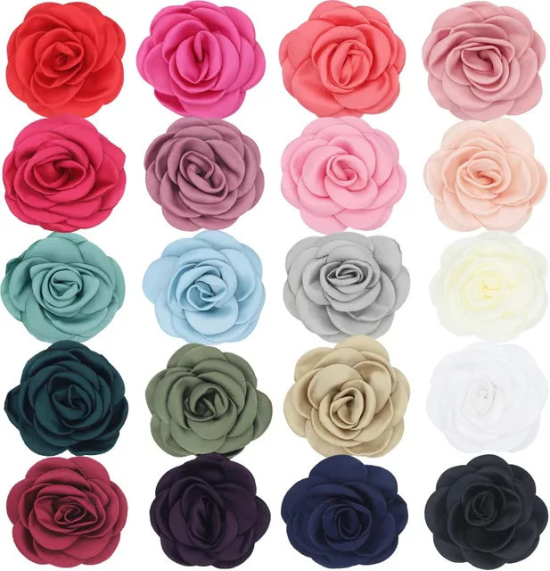 i-Remiel Brosche Blume, Kamelie, Damen - Bild 1
