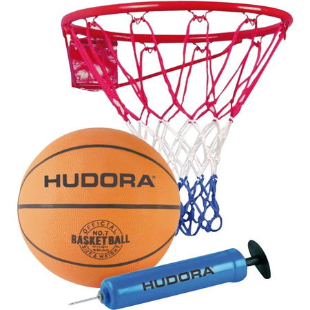 Hudora Basketball-Set SLAM IT, 3-teilig, bunt, ab 3 Jahren