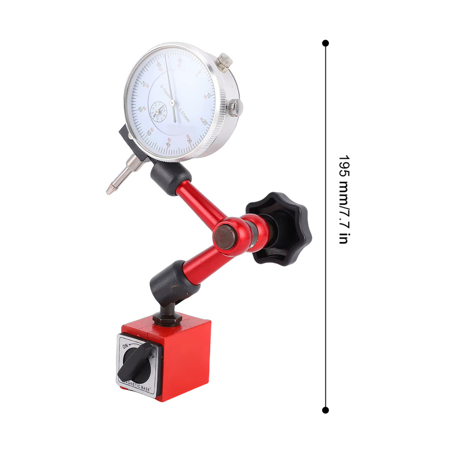 KKMOON Mini-Werkzeugsatz mit stoßfester und wasserdichter Hebelanzeige sowie magnetischer Basishalterung und Halterung - Bild 2
