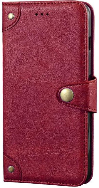 BONUMUM Retro Lederhülle mit Metallverschluss für Doogee S200 G in Braun - Bild 1