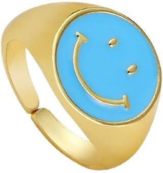 YIRAN Jewelry Ringe, Emaille, Mehrfarbig, Messing, Damen - Bild 1