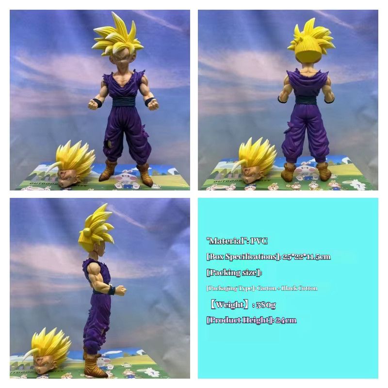 Bandai Son Goku GK Battle Damage Anime Modell Figur aus PVC in Multicolor - Bild 1