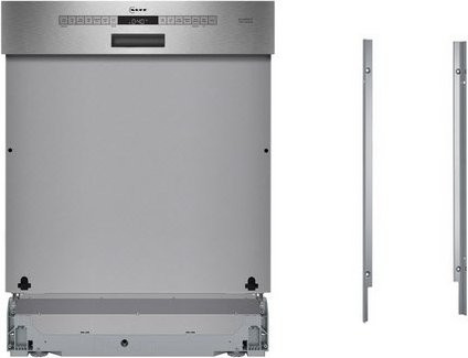 Neff GILEA30 Teilintegrierter Einbau-Geschirrspüler 60 cm in Silber mit App-Steuerung und Aquastop - Bild 1