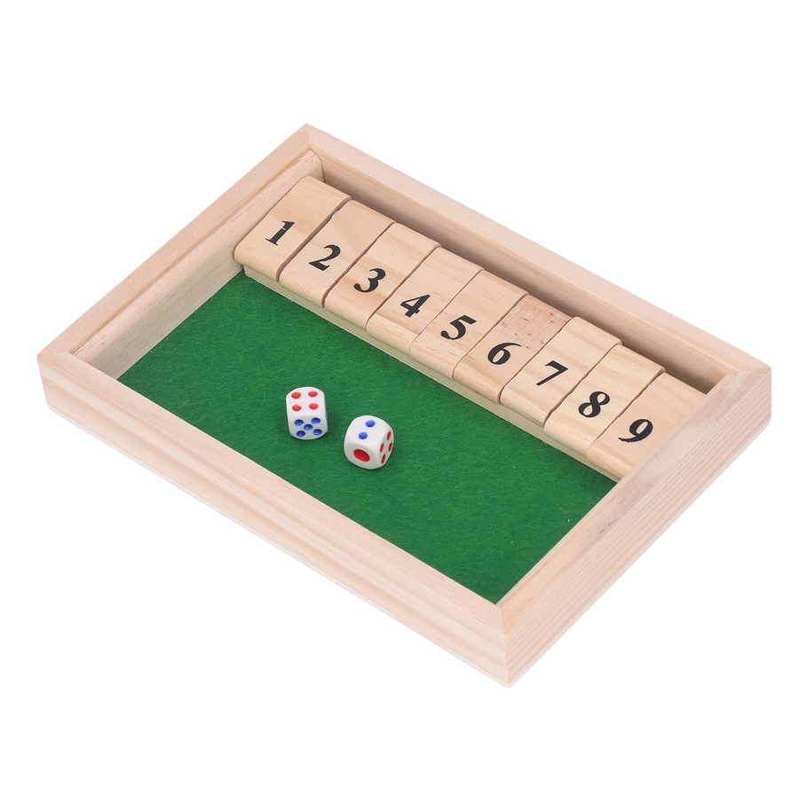 Wosawe Holzwürfel Brettspiel Flip Tiles grün - Bild 2