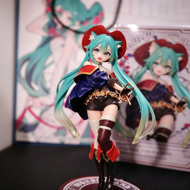 Bandai Hatsune Miku Actionfigur, Mädchen, Kunststoff, Bunt / Mehrfarbig - Bild 1