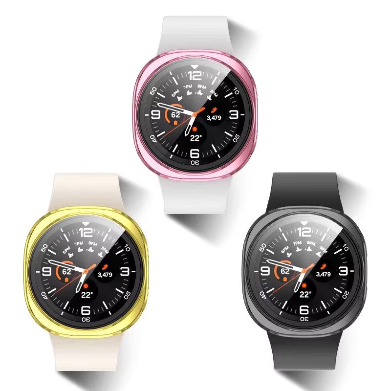 Samsung Uhrenzubehör, TPU-Hülle für Galaxy Watch 8, 40 mm 44 mm, Schwarz - Bild 5
