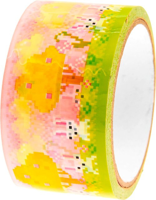 Rico Design Paper Poetry Paketklebeband Pixel in Rosa - Bild 1