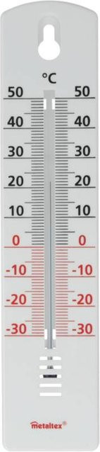 Metaltex Thermometer aus Kunststoff in Weiß - Bild 1