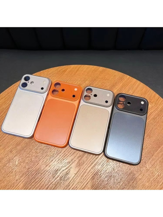 Schutzhülle Transform für iPhone 13 bis 17 Pro Max Serie mit AG Nano Frosted Glas und PC-TPU Material in Grau - Bild 3