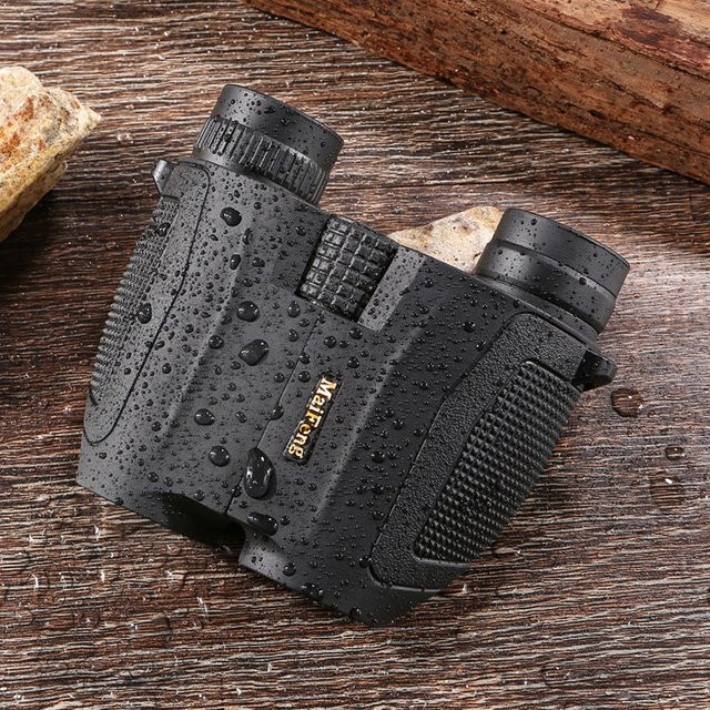 Maifeng Hochleistungs-Teleskop Fernglas 10x25 ED Weitwinkel mit Bak4 Optik in Schwarz - Bild 1
