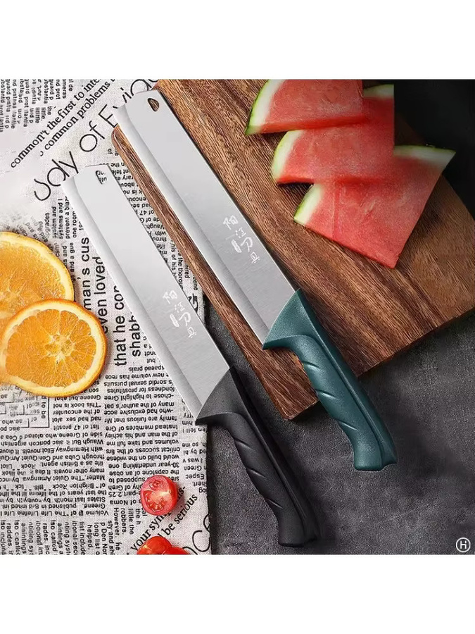 PLYS Obstmesser in Grün und Silber mit Schutzhülle - Bild 6