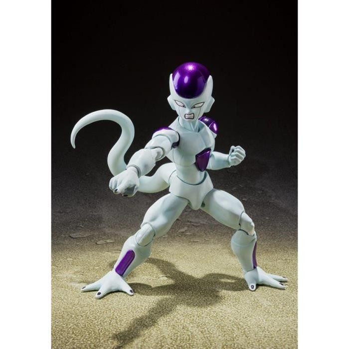 S.H.Figuarts Dragon Ball Z Freezer 4. Form Actionfigur von Japanworld in Weiß und Lila, Höhe: 12 cm - Bild 3