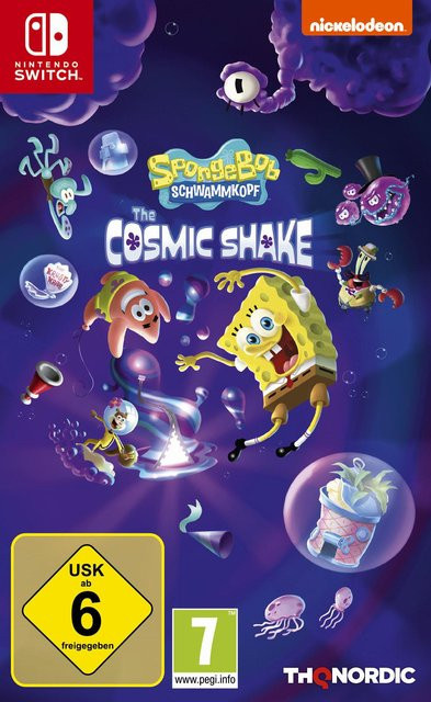 SpongeBob SquarePants - The Cosmic Shake Nintendo Switch Spiel Adventure Jump 'n' Run USK 6 - Bild 1