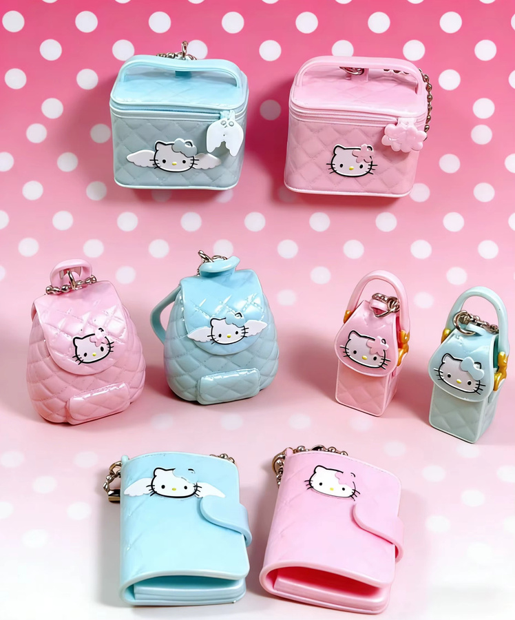 Sanrio Kt Cat Angel Serie, Handyschlüsselanhänger, Blind Box - Bild 1