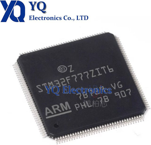 STMicroelectronics STM32F777ZIT6 STM32F777ZIT6TR LQFP-144 Embedded Mikrocontroller MCU Chip in Schwarz - Bild 1