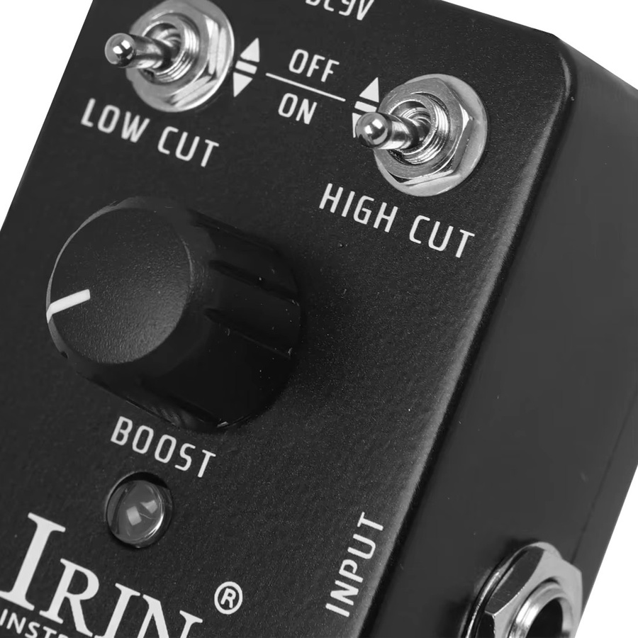 IRIN Buffer Boost E-Gitarren-Effektpedal Signalverstärker mit True Bypass in Schwarz - Bild 5