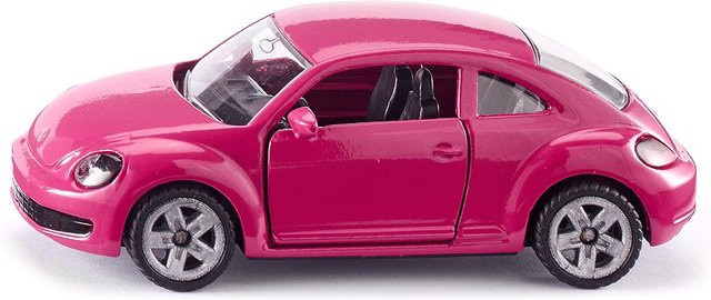 Siku VW The Beetle Modellauto, pink, mit Aufklebern - Bild 1