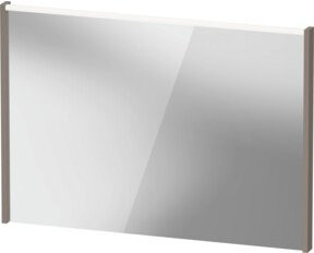 Duravit LED-Badspiegel D-Code 2.0 mit Lichtfeld oben, B/H/T: 100 x 70 x 5 cm - Bild 1