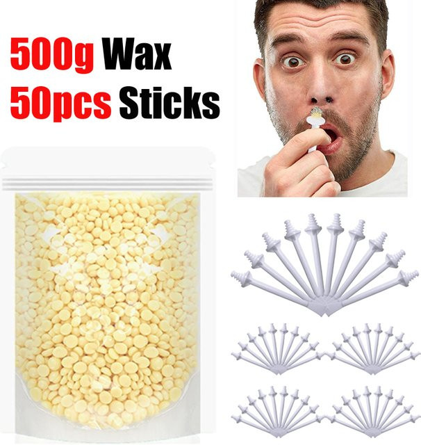 Wachsperlen für die Nasenhaarentfernung, 500g, Unisex - Bild 1