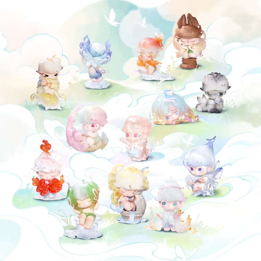 POP MART Formen in Nature Series Dimoo Figuren, Blind Box, 12-teiliges Set - Bild 1