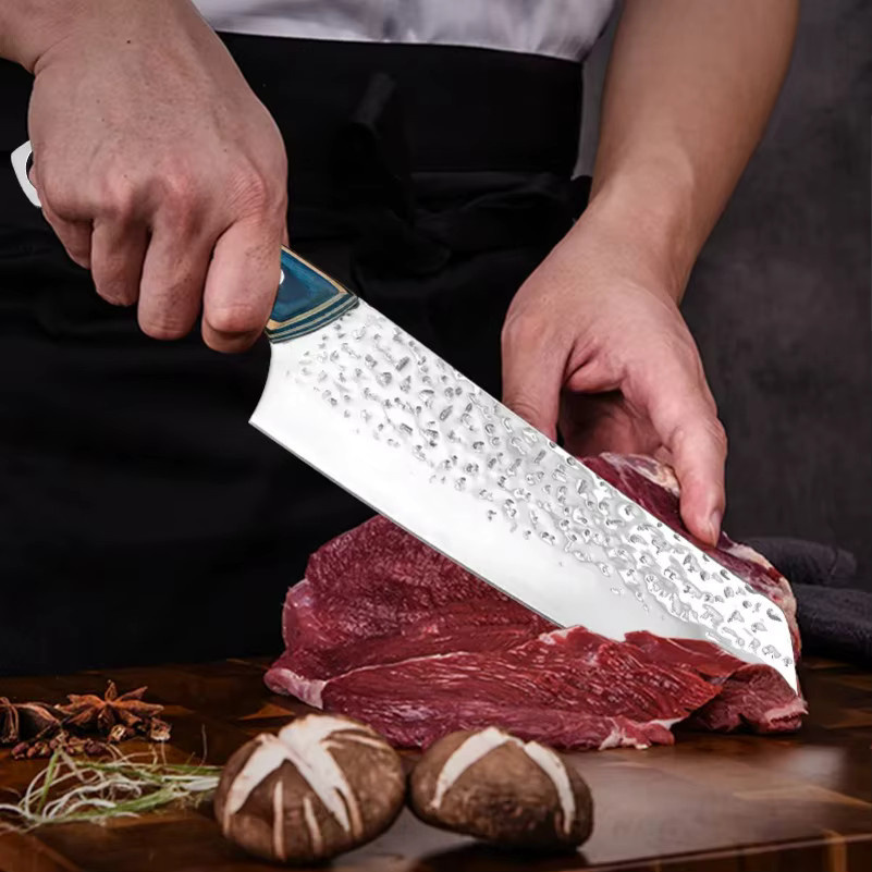 GuanQi Boning Knife aus Edelstahl mit Holzgriff für Fleisch und Gemüse - Bild 5