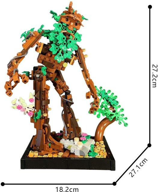 Gobricks MOC-219648 Baumbart Bausteine Lernspielzeug ab 14 Jahren - Bild 1