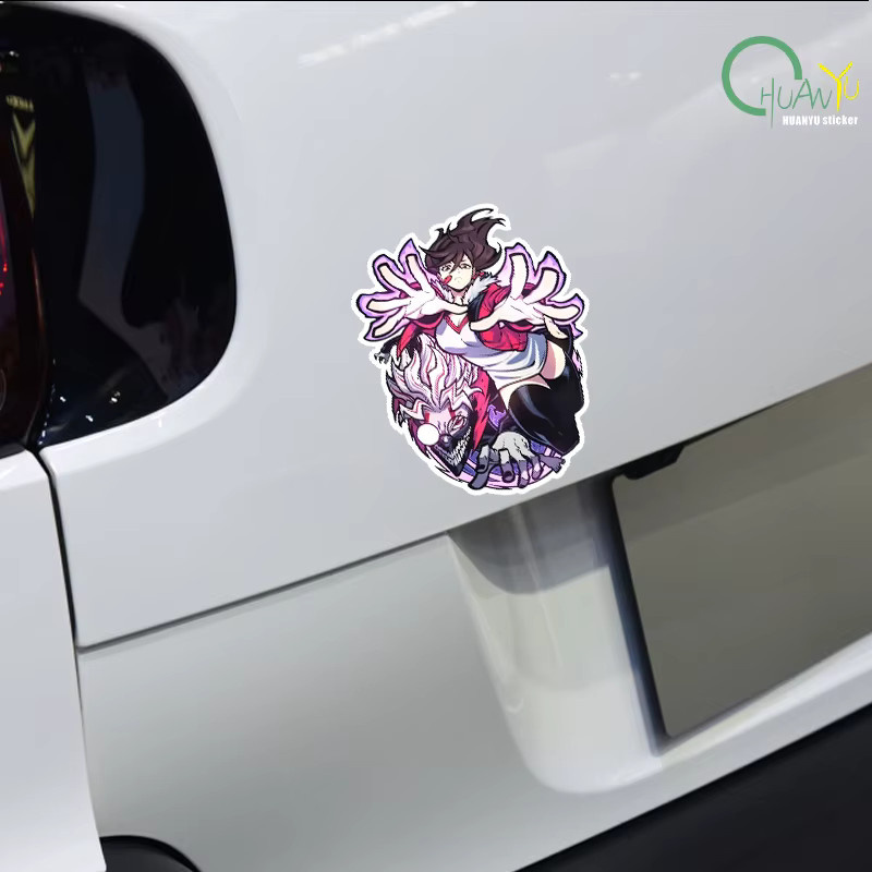 UJIOM Anime Wandaufkleber Momo Ayase, Mehrfarbig, Kratzfester Aufkleber für Heimdekoration - Bild 5