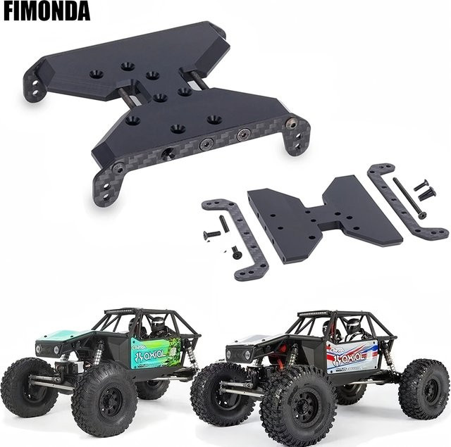 Fimonda Delrin Übertragung Platte Carbon Faser Chassis Skid Platte, 1:10, Zubehör - Bild 1
