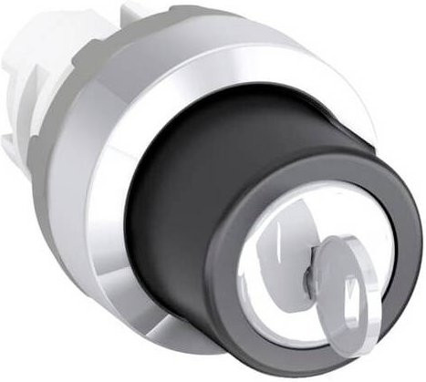 ABB Wahlschalter M2SSK1-301 in Chrom und Schwarz - Bild 1