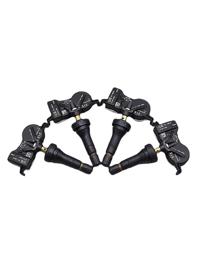 4 Stück GANGLE TPMS Reifendruckmonitor Sensoren für 2018 Jeep Renegade, 315 MHz, Farbe: Schwarz, Teilenummer 68331239 AA - Bild 2
