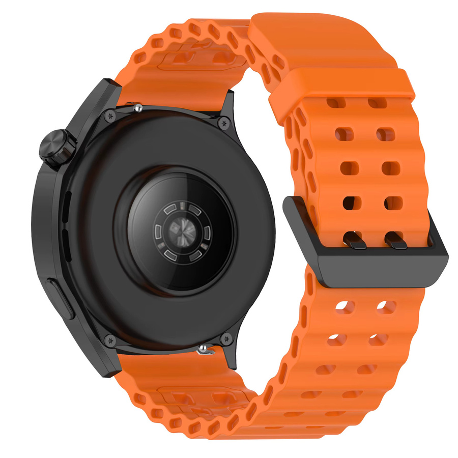 Huami Amazfit T-rex3 Uhrenarmband, Silikon, orange, Unisex - Bild 2