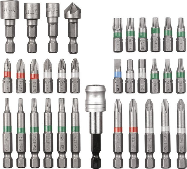 Einhell Bit-Satz 34-teilig S-Box in Silber - Bild 1
