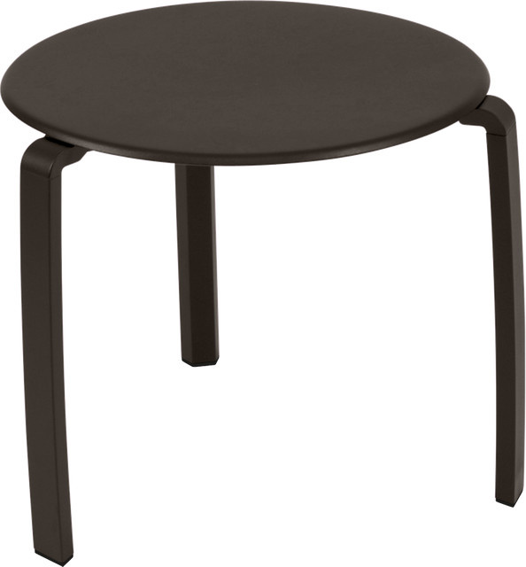 Fermob Alize Niedriger Tisch in Braun aus Metall für Garten und Terrasse - Bild 1
