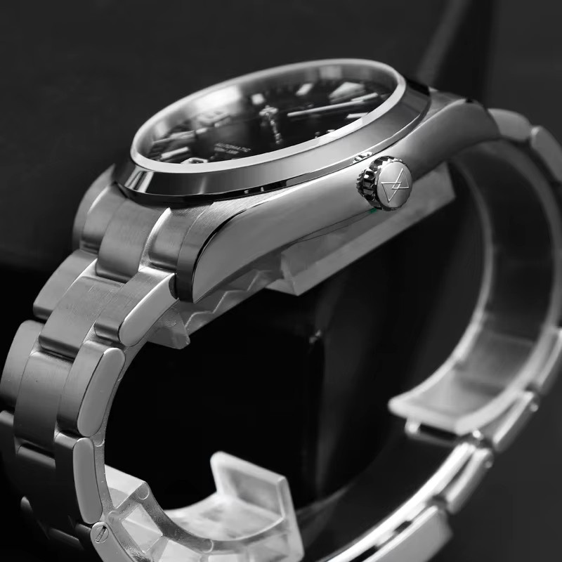 Cronos Armbanduhr, Automatik, Edelstahl, 39 mm, Herren, Blau - Bild 3