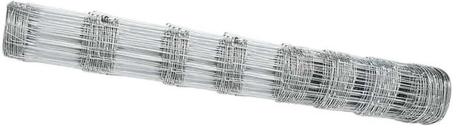 vidaXL Wildzaun aus Eisen, feuerverzinkt, Farbe: Silber, B/H: 100 x 1000 cm - Bild 1