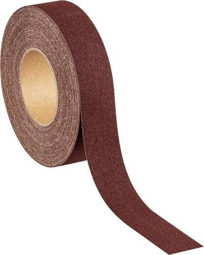 Rhodius SPBR 300540 Schleifband Körnung 100 für Metall und Holz, Farbe Braun, L x B: 25 m x 40 mm - Bild 1