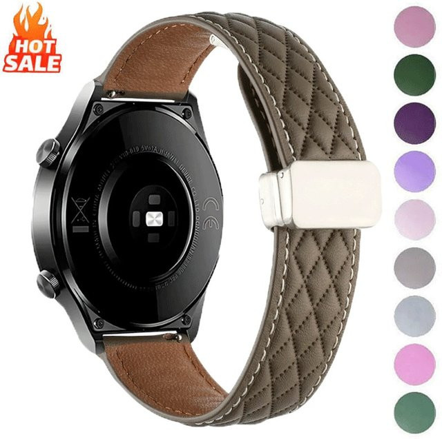 Uhrenarmband Rindsleder, Schwarz, Unisex - Bild 1