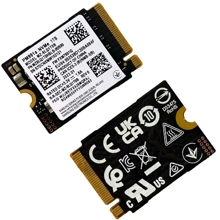 Samsung PM991a NVMe M.2 SSD Internes Solid-State-Laufwerk 256 GB Schwarz - Bild 2