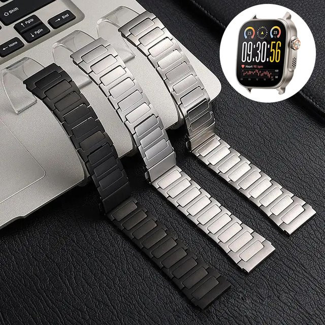 Uhrenarmband Edelstahl, Silber, Unisex - Bild 1