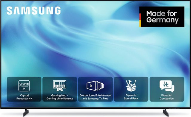 Samsung Crystal UHD Vision AI Smart TV 65 Zoll 4K Ultra HD LED Fernseher in Schwarz und Titanium Gray - Bild 1
