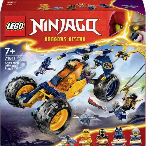 LEGO NINJAGO 71811 Arins Ninja-Geländebuggy gelb - Bild 1