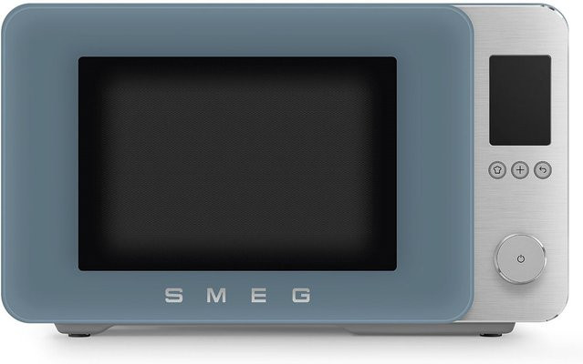 Smeg Mikrowelle Kombi mit Grill und Heißluft MOC02SBMEU in Storm Blue - Bild 1
