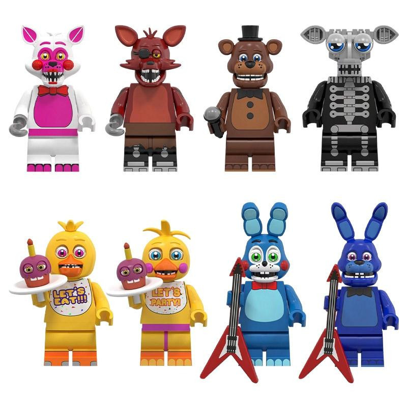 Yiran toy 1 Freddy Bonnie Mini-Blöcke Ornament Montagebausteine Spielzeug - Bild 2